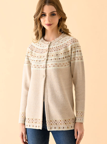 Nordic-Inspired Pattern Sweater