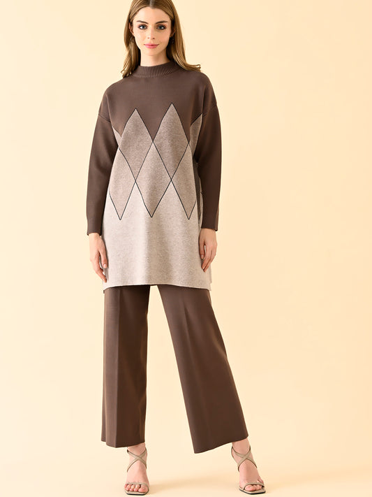 Diamond Knit Set