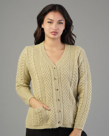 Livia V-Neck Knit Cardigan