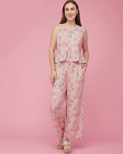 Blush Whim Paisley Set