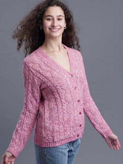 Sandstone V-Neck CARDIGAN