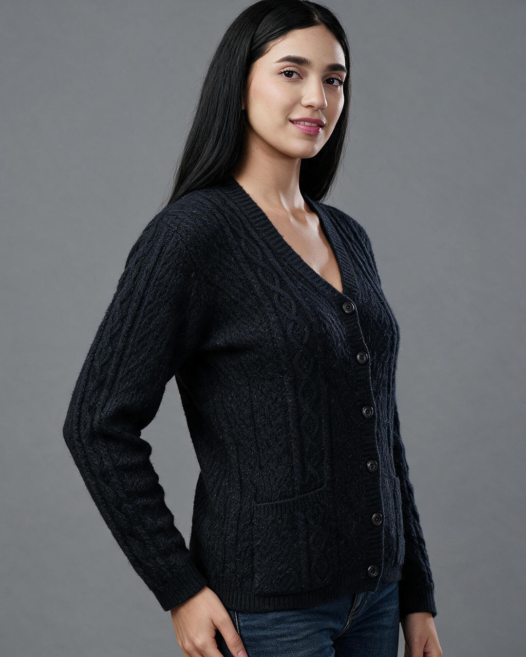 Urban Warmth V-Neck Cardigan
