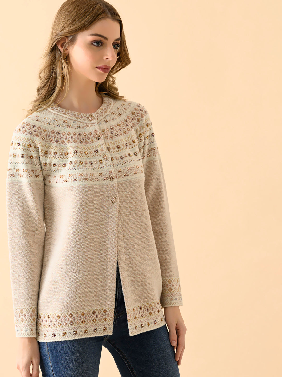 Nordic-Inspired Pattern Sweater