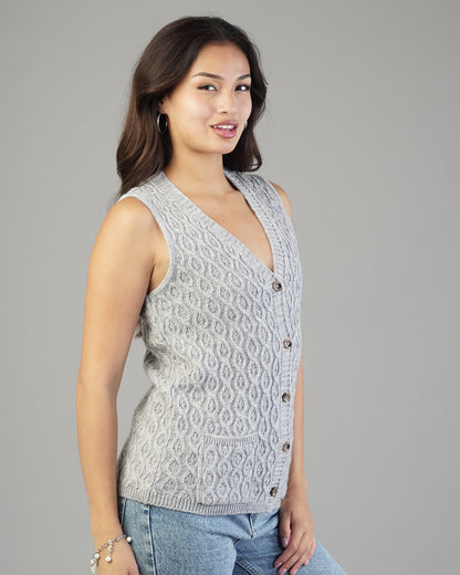 Nina V-Neck Knit Cardigan