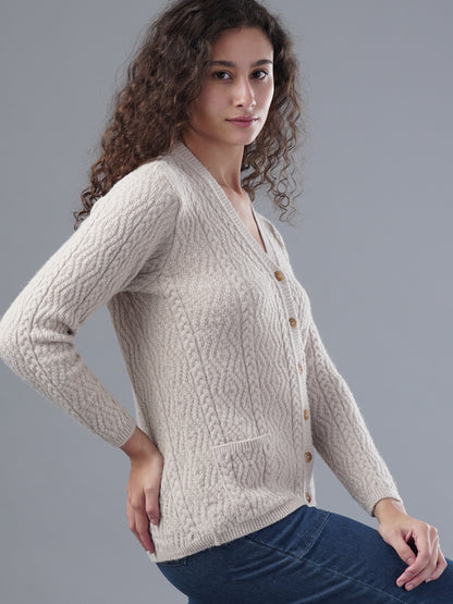 Virsa Classic V-Neck Cardigan