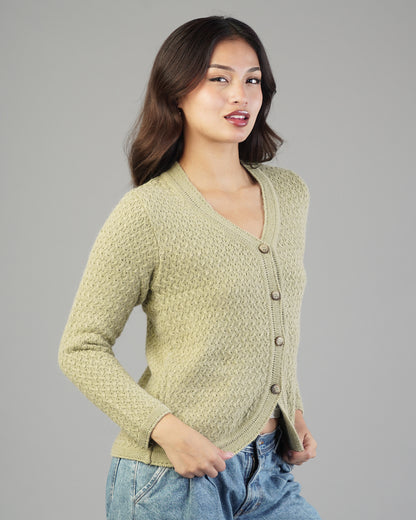 Mina V-Neck Knit Cardigan