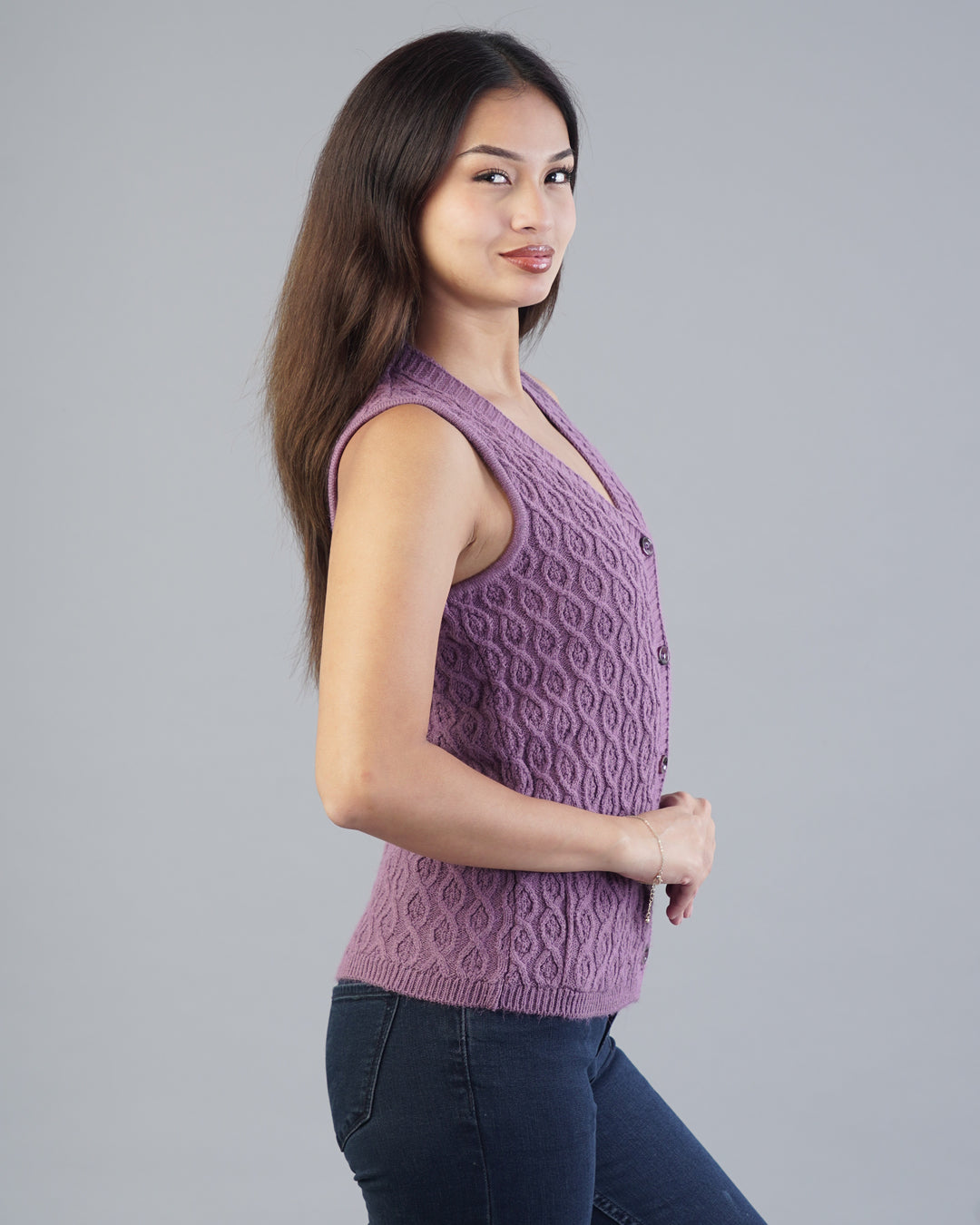 Nina V-Neck Knit Cardigan