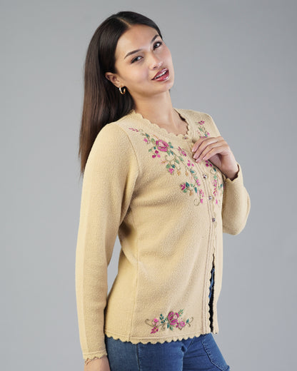 Ivy Embroidered Cardigan