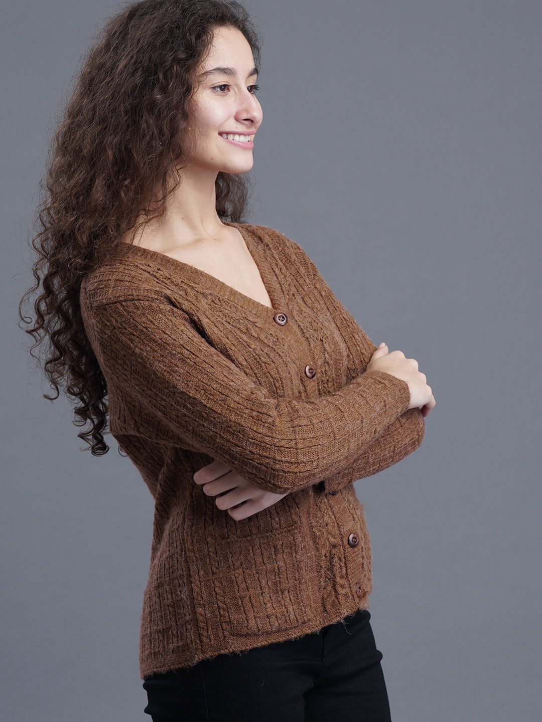  SnowVale V-Neck Cardigan