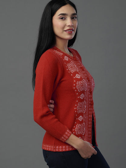 The Crimson Fire V-Neck