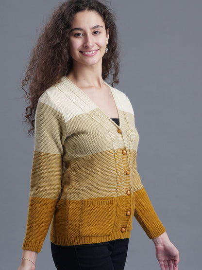 WinterEase V-Neck Cardigan