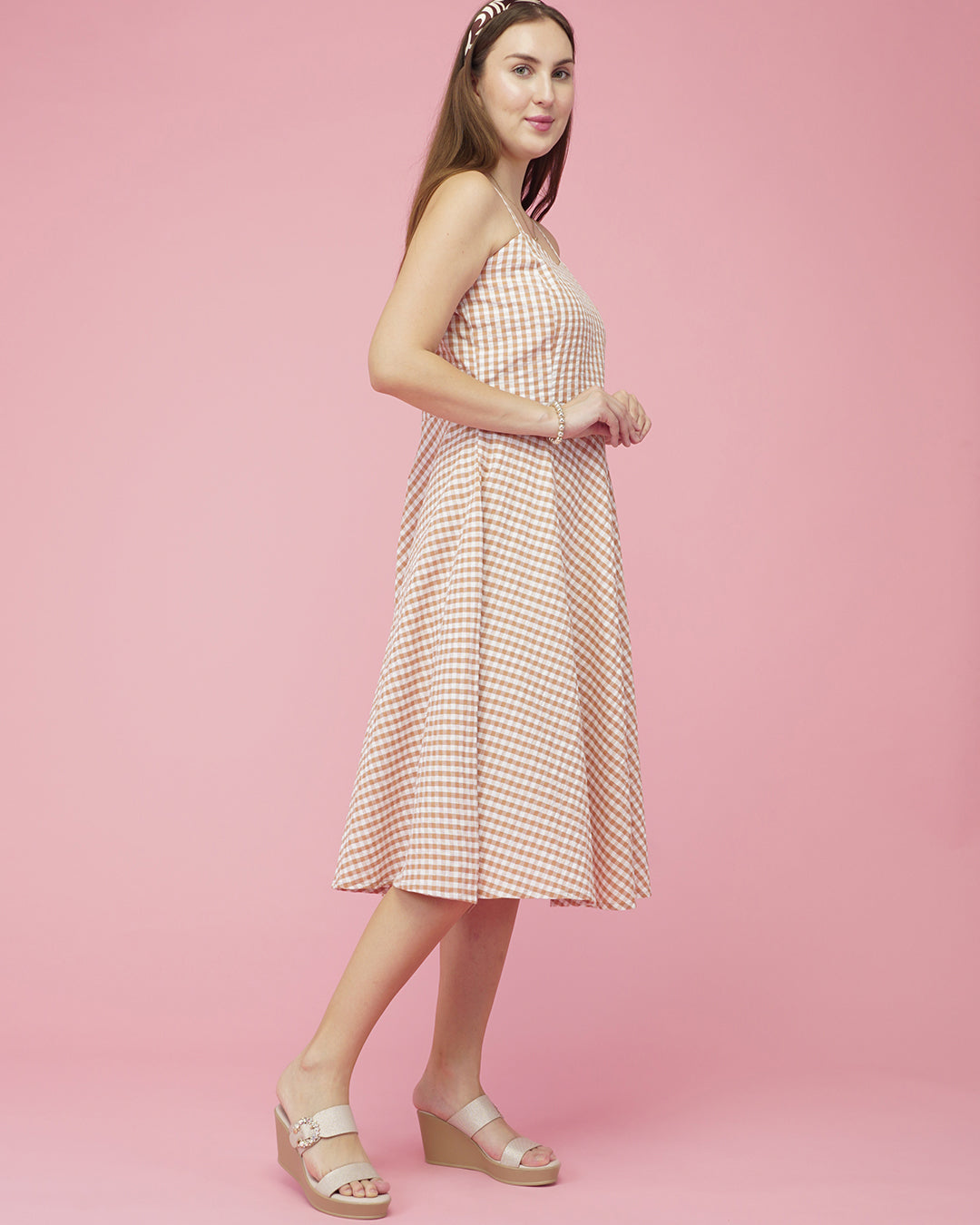 Desert Gingham Sundress