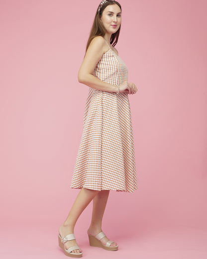 Desert Gingham Sundress