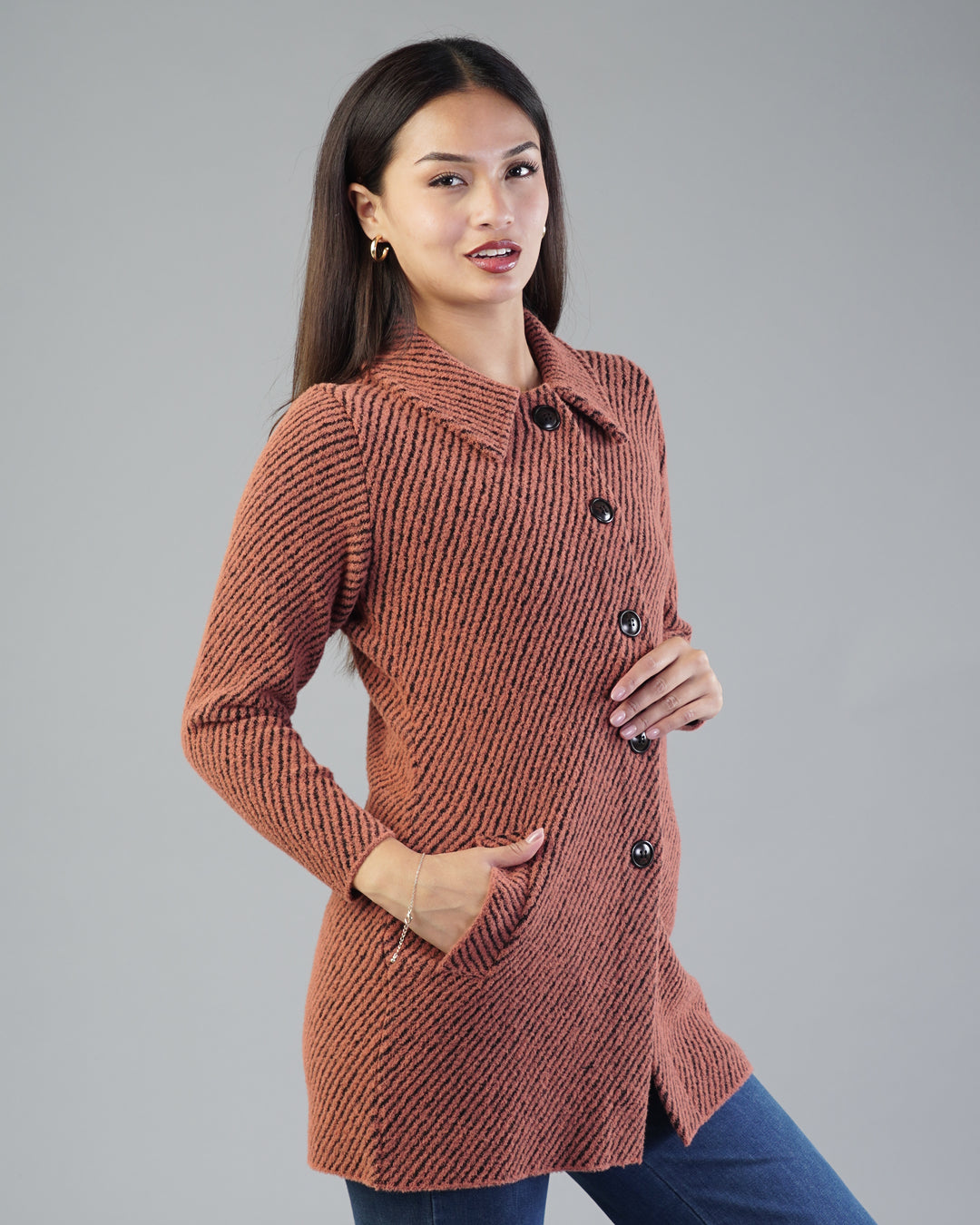 Emilia Collared Cardigan