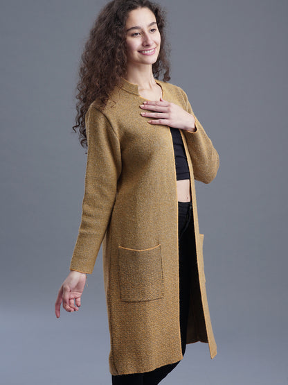Amber Crest Jacquard Shrug