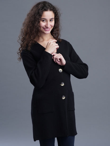 Aira V-Neck Long Cardigan