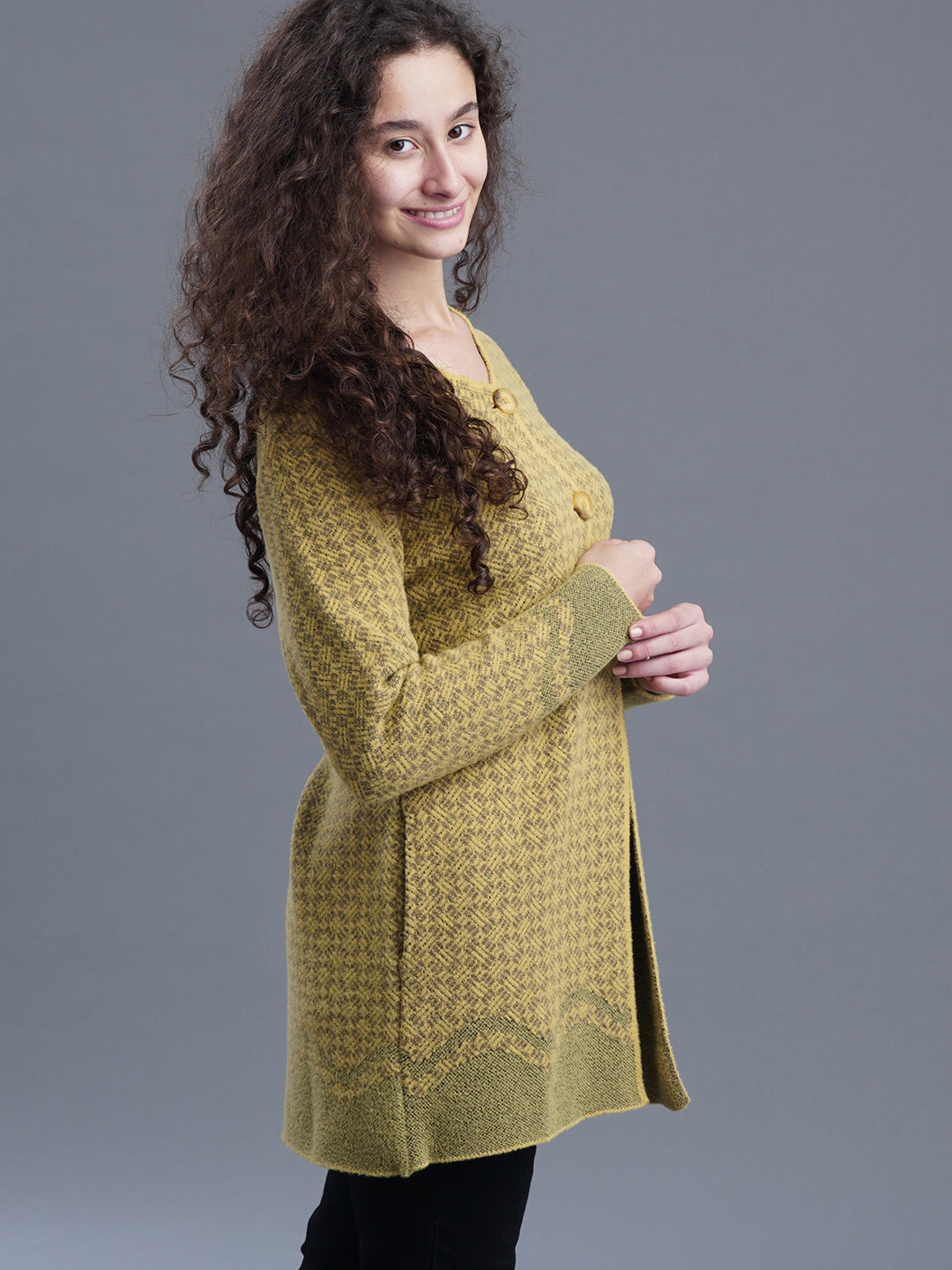  Valina V-Neck Long Cardigan