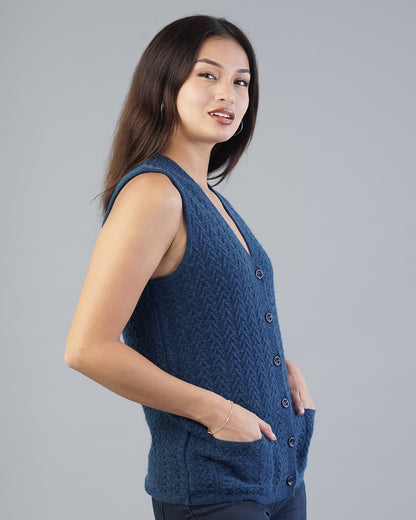 Alina V-Neck Knit Cardigan