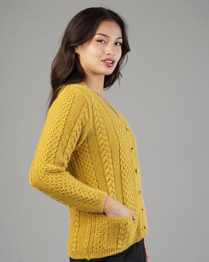 Livia V-Neck Knit Cardigan