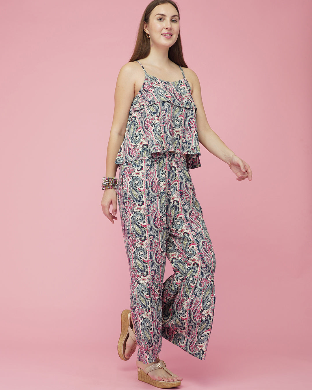 Paisley Drift Layered Co-Ord