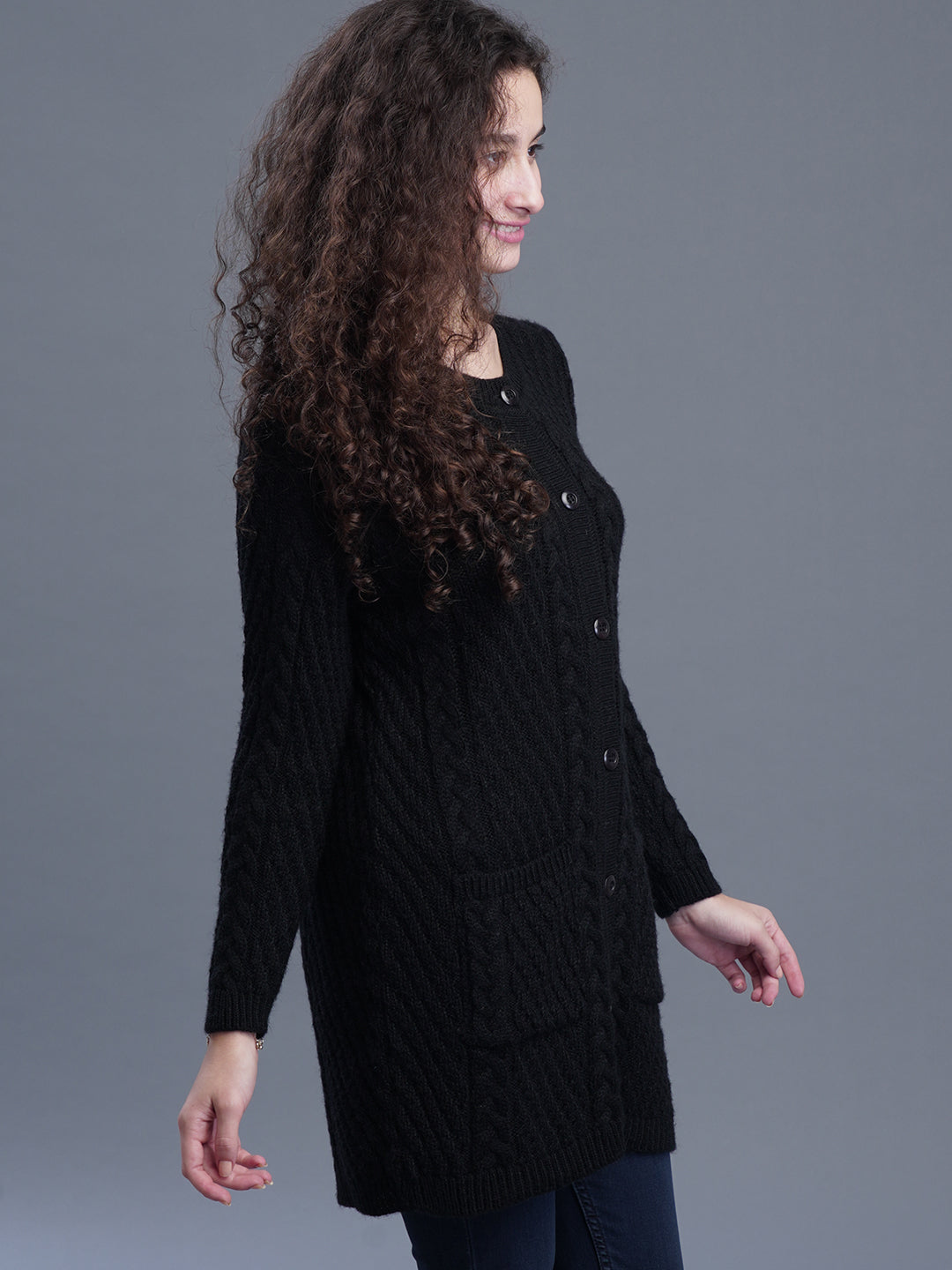 Noor Fawn Knit Long Cardigan