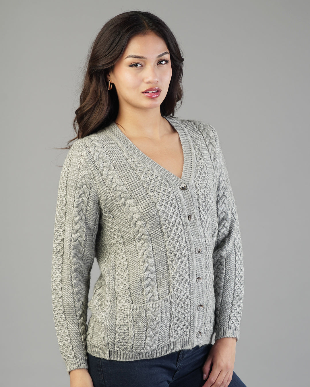 Livia V-Neck Knit Cardigan