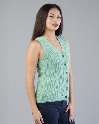Lyra V-Neck Knit Cardigan