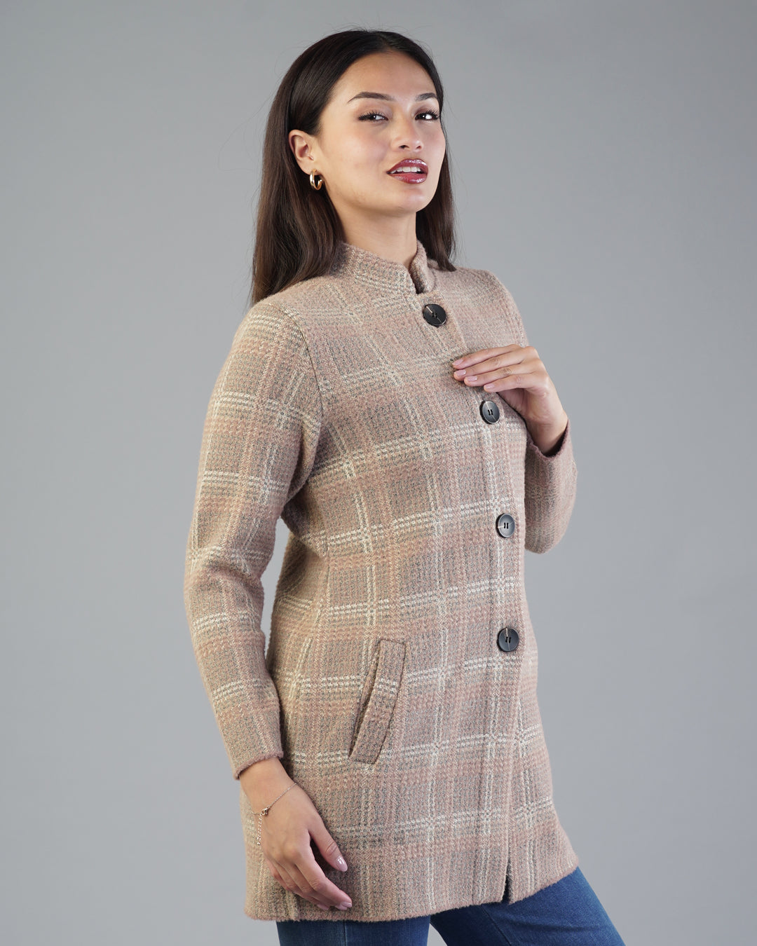 Florence Jacquard Cardigan