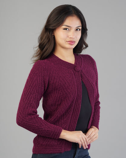 Maeve V-Neck Knit Cardigan