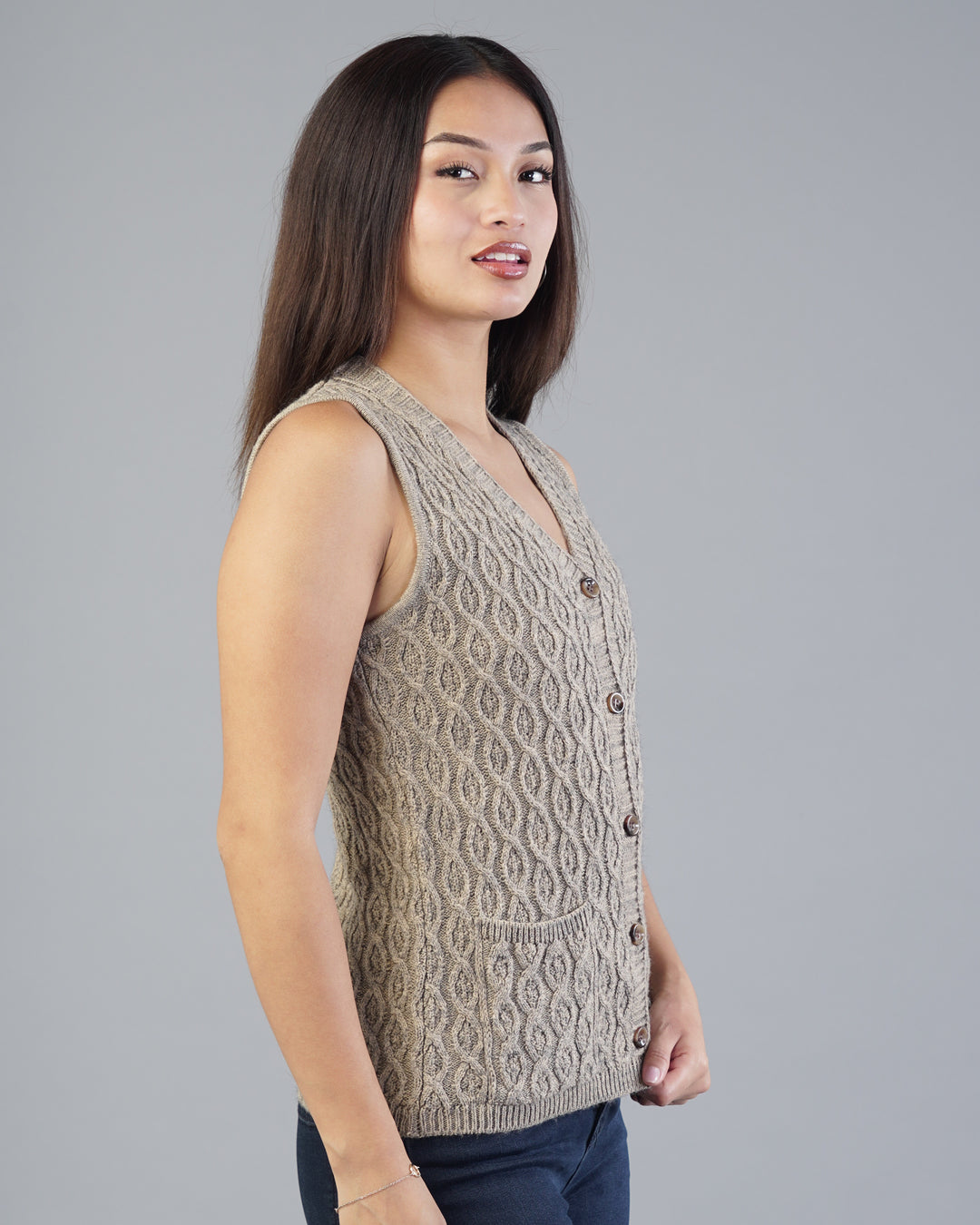 Nina V-Neck Knit Cardigan