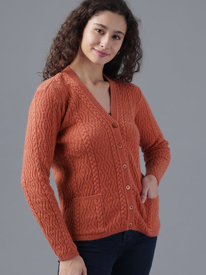 Virsa Classic V-Neck Cardigan