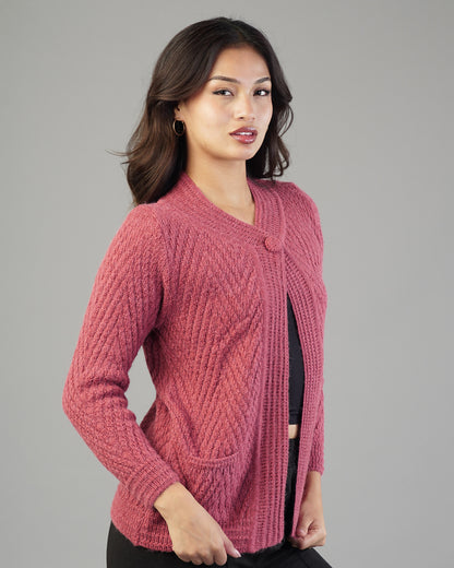 Maeve V-Neck Knit Cardigan