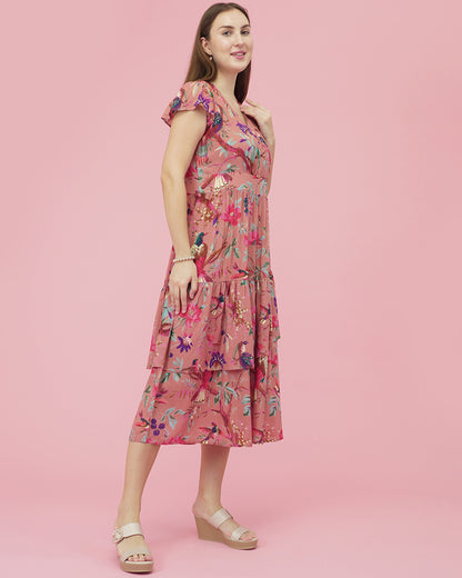 Meadow Muse Floral Shirt Dress