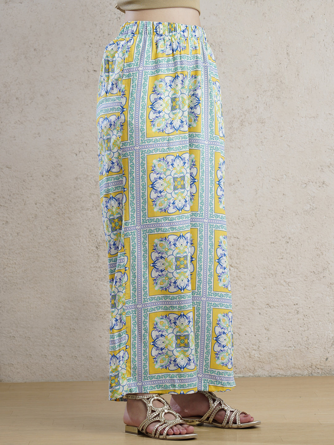 Sunshine Mint Palazzo