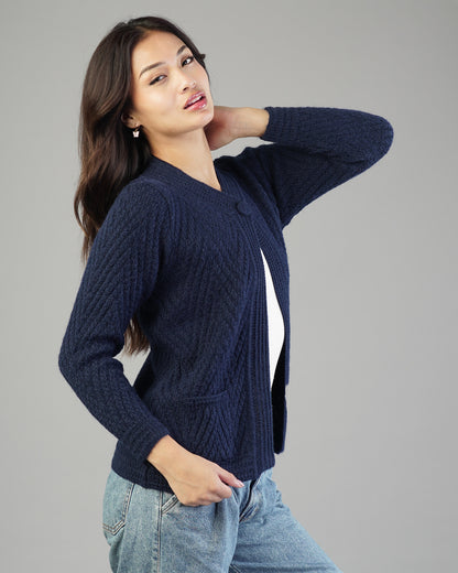 Maeve V-Neck Knit Cardigan