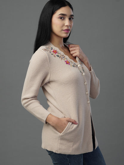 The Soft Petal / Desert Fawn Jacquard Duo