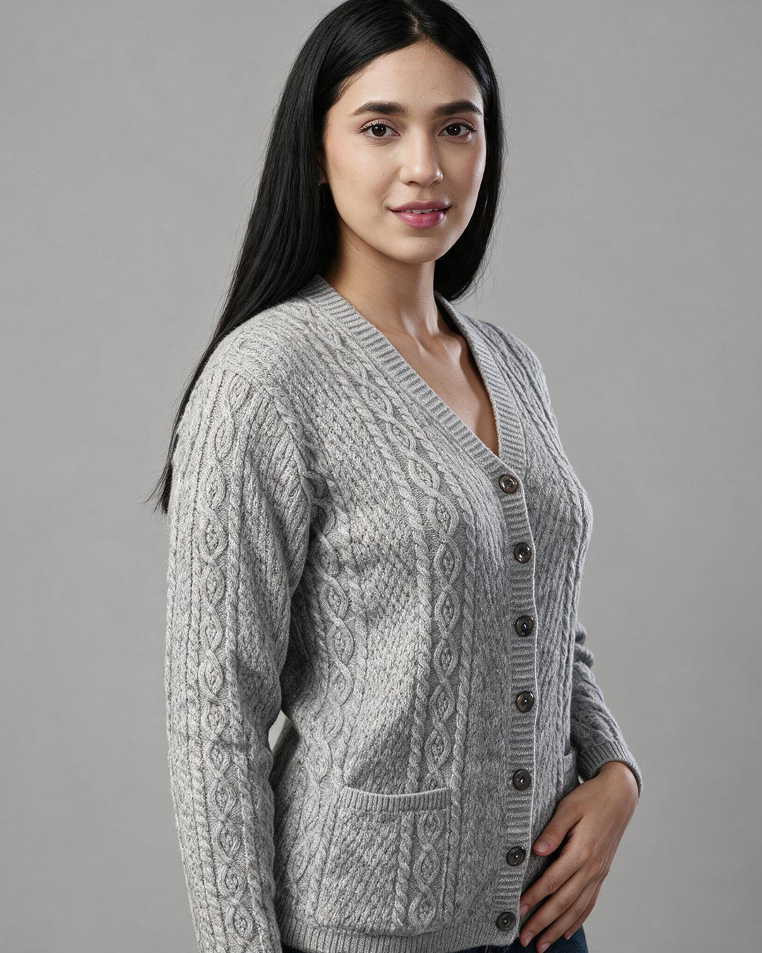 Urban Warmth V-Neck Cardigan