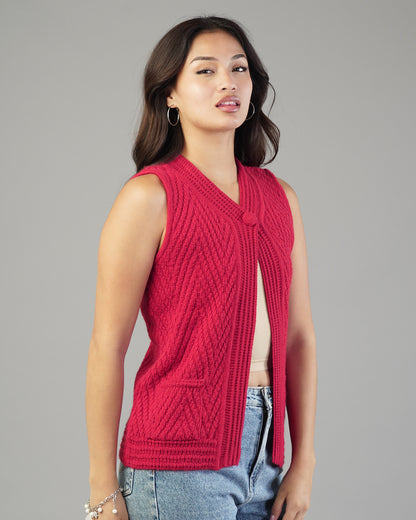Vera V-Neck Knit Cardigan