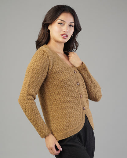 Mina V-Neck Knit Cardigan