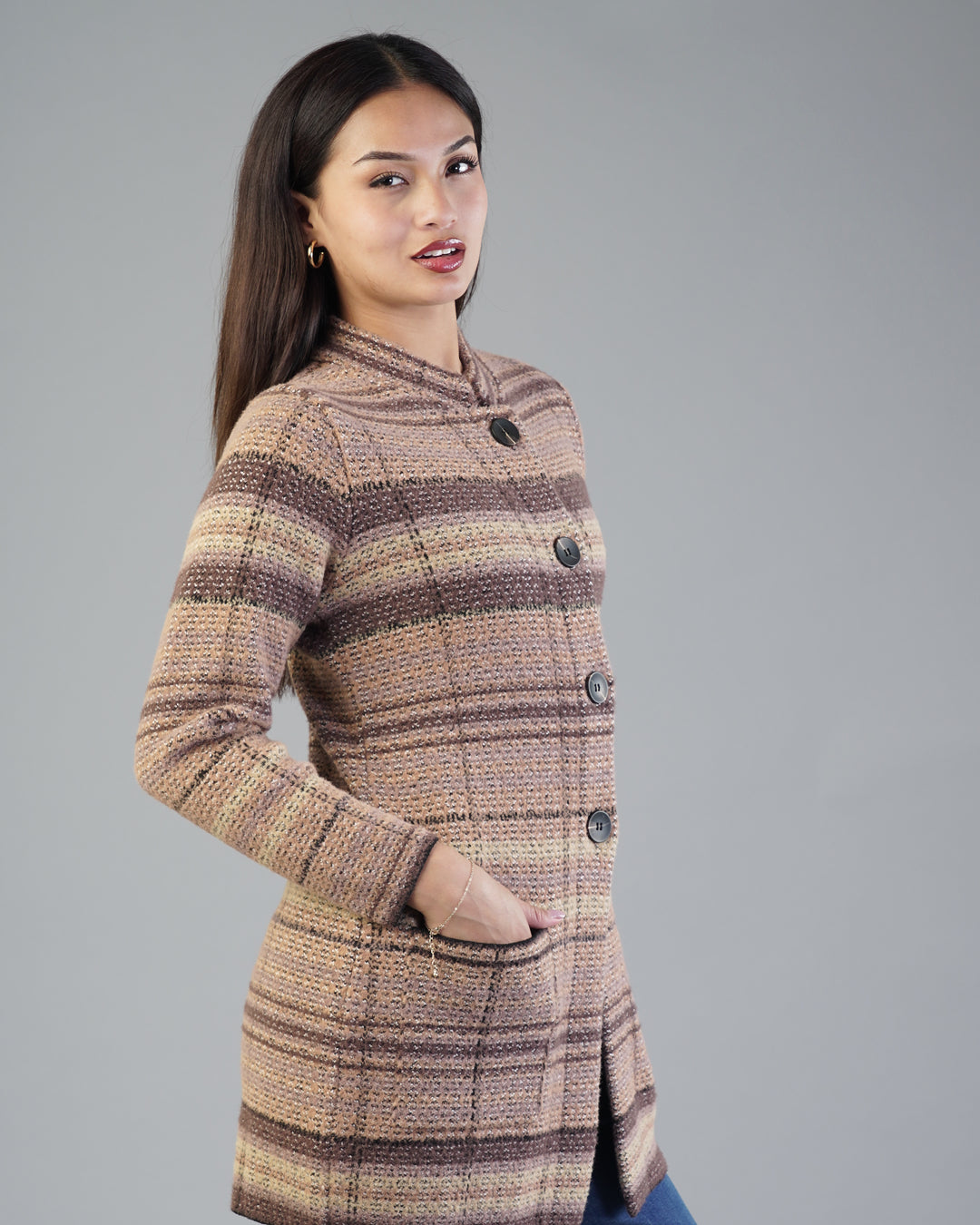Celeste Jacquard Cardigan