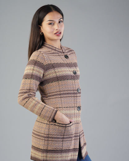 Celeste Jacquard Cardigan