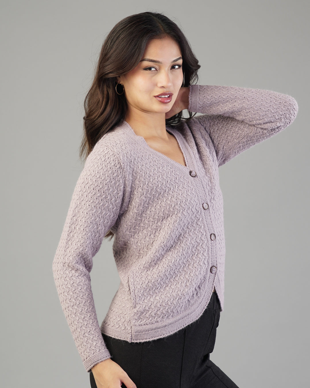 Mina V-Neck Knit Cardigan