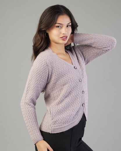Mina V-Neck Knit Cardigan