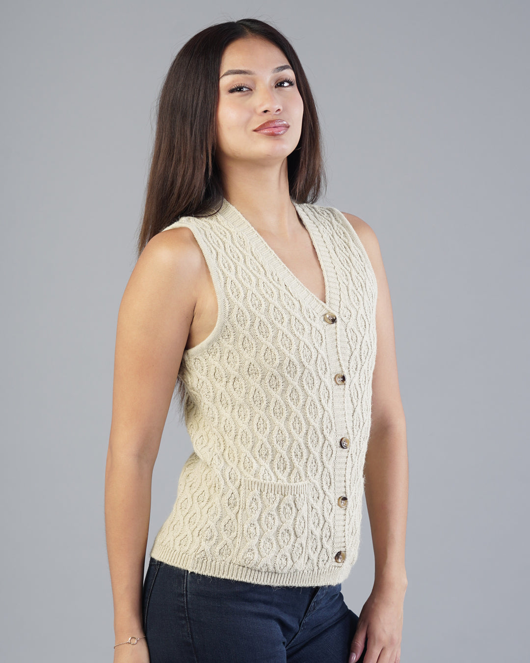Nina V-Neck Knit Cardigan