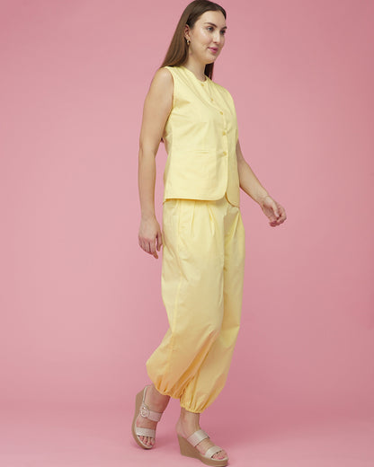 Virsa Lemon Sorbet Lounge Set