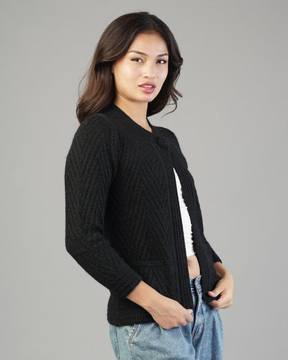 Maeve V-Neck Knit Cardigan