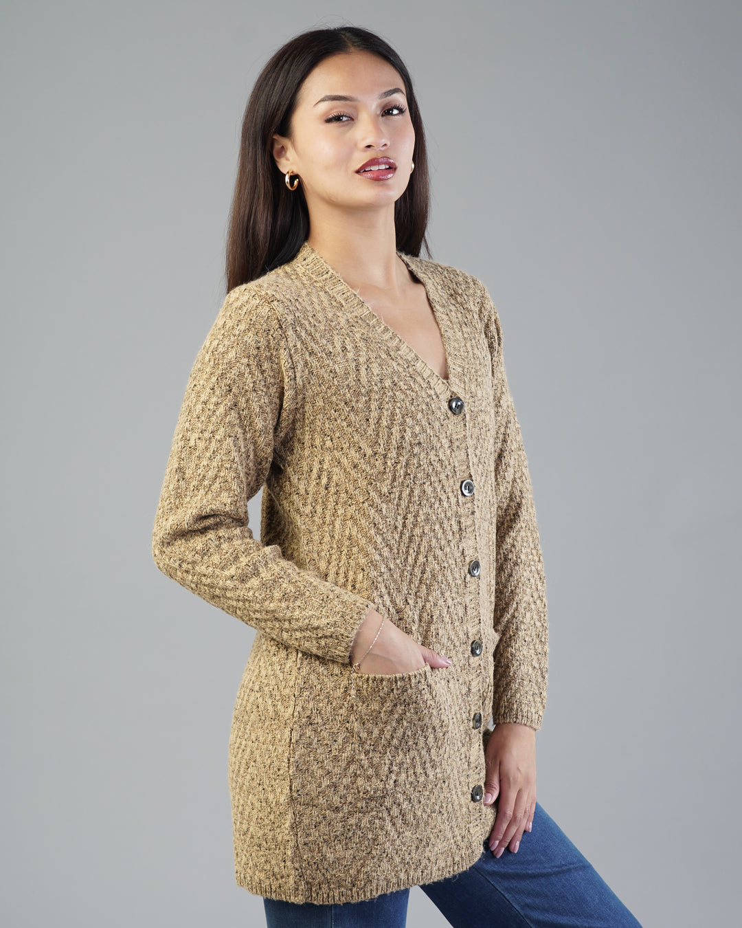 Colette Knit Longline Cardigan