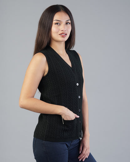 Siena V-Neck Knit Cardigan