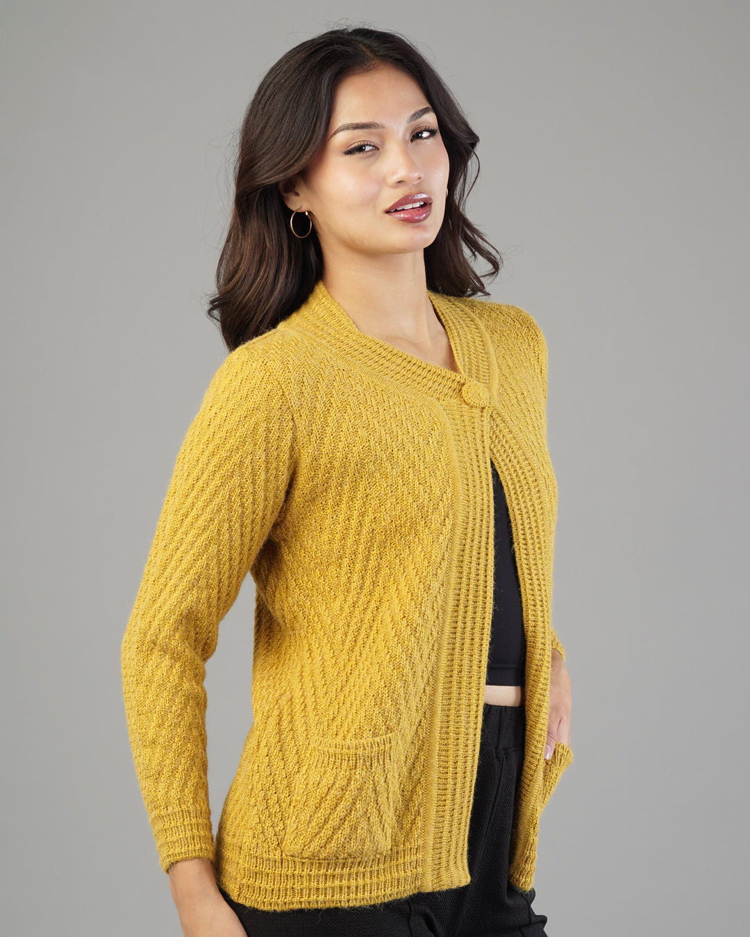 Maeve V-Neck Knit Cardigan