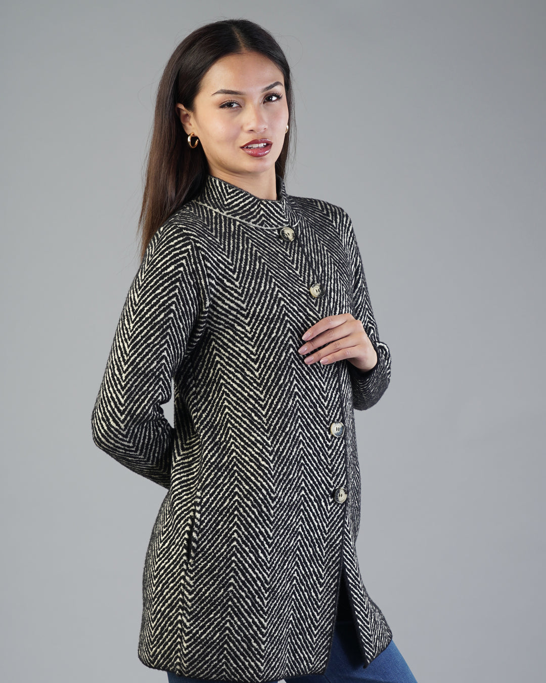 Juliet Jacquard Cardigan